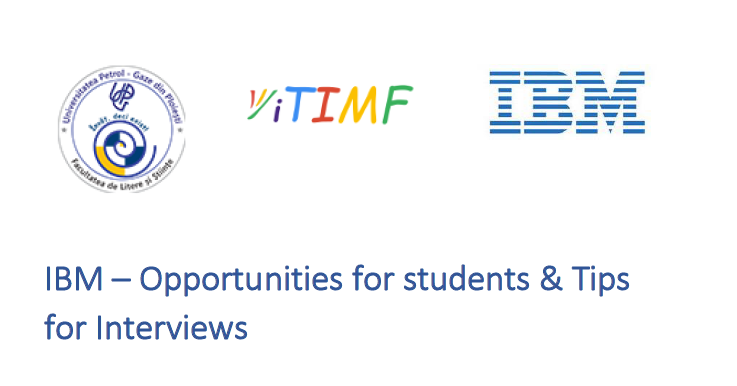 IBM – Opportunities for students & Tips for Interviews