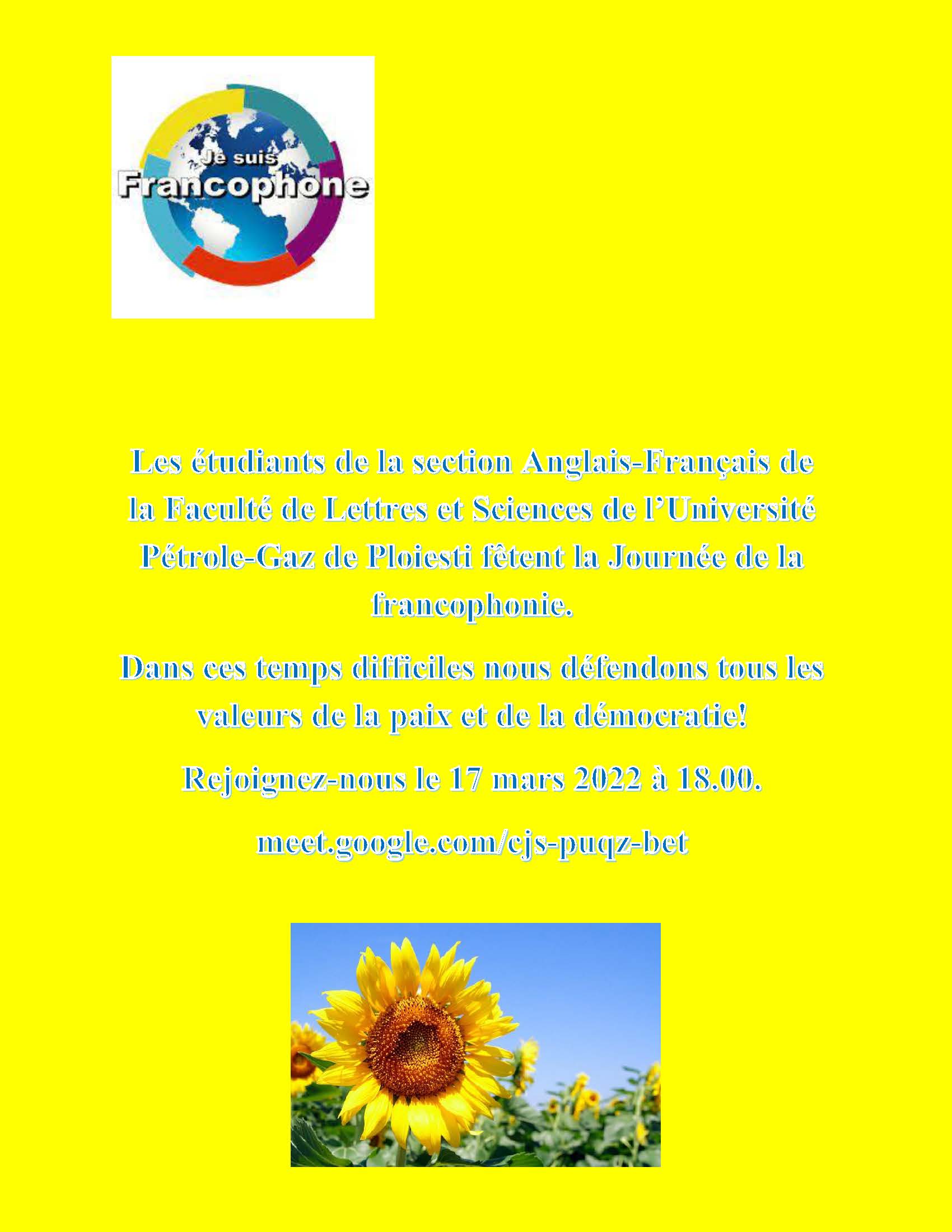 Manifestare dedicată francofoniei
